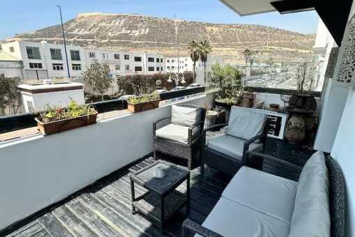 Appartement d’exception à vendre – Marina Agadir | Vue dégagée, 3 chambres, double façade