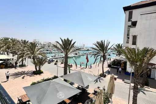 Appartement d’exception à vendre – Marina Agadir | Vue dégagée, 3 chambres, double façade